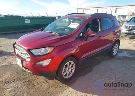 2019 Ford Ecosport Se from USA, damaged, VIN MAJ3S2GE8KC302843